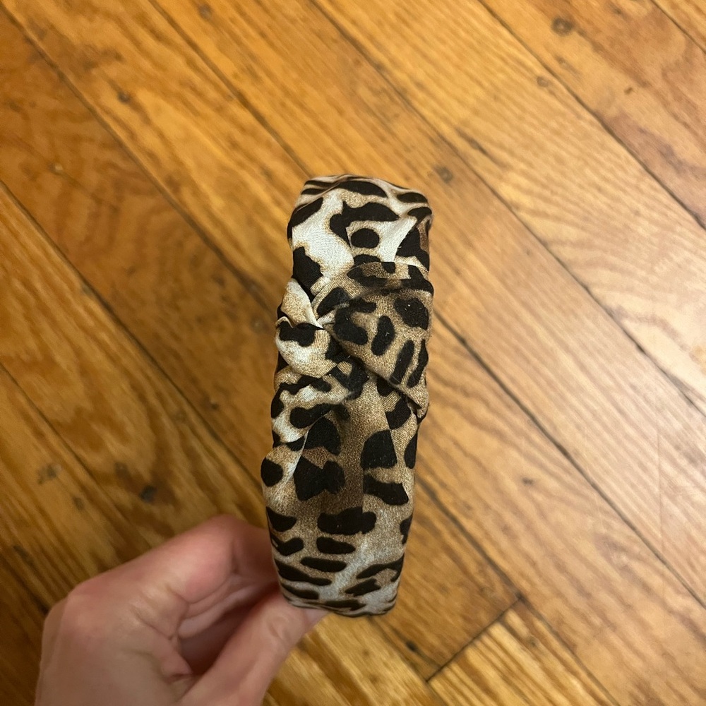 Leopard headband